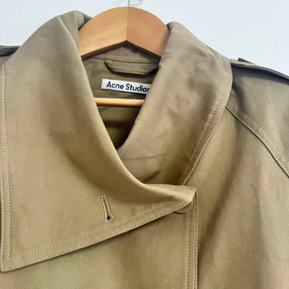 Acne Studios Oriso double-breasted twill jacket - Picture 9 of 14